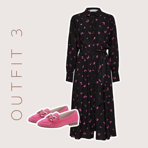 Onderdelen van een party outfit die je kan dragen met loafers