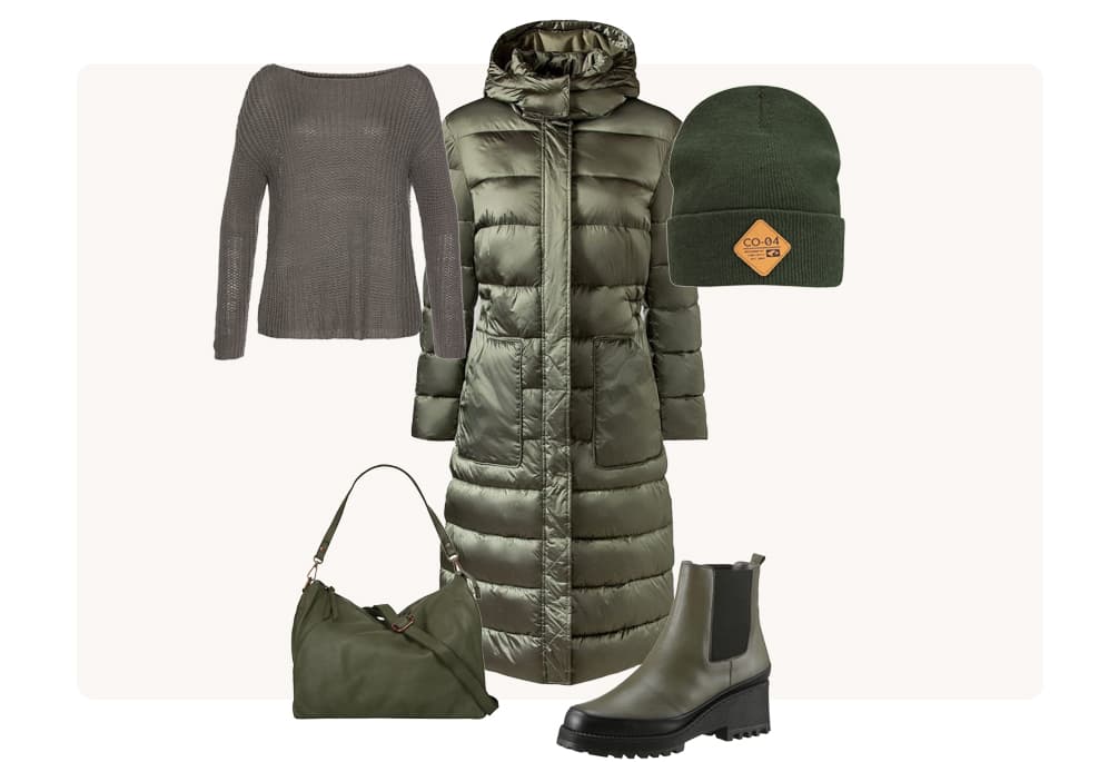 Trendkleur olijfgroen