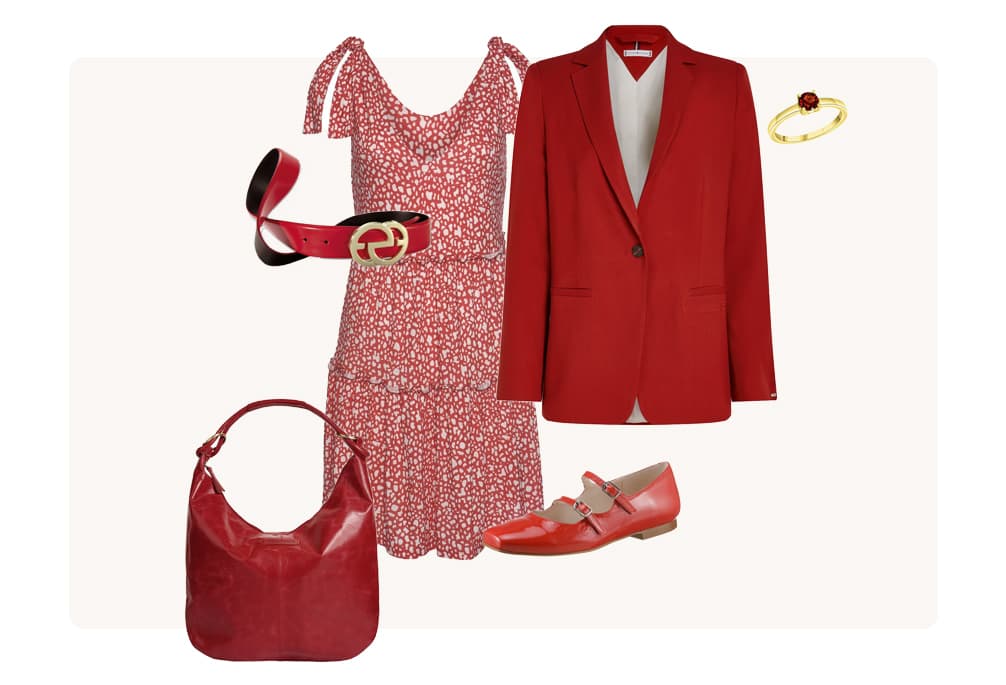 Trendkleur fruitig rood