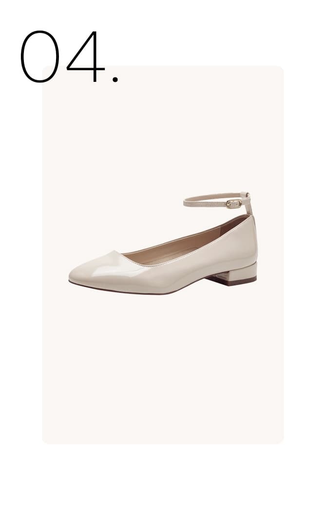 Witte ballerina