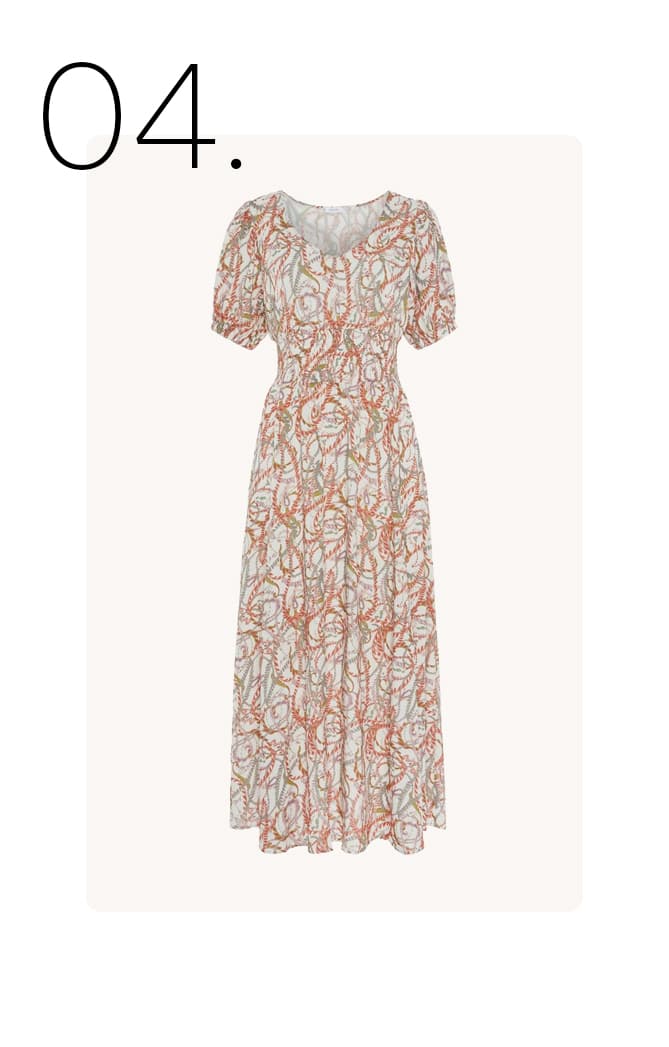 Jurk bloemen print