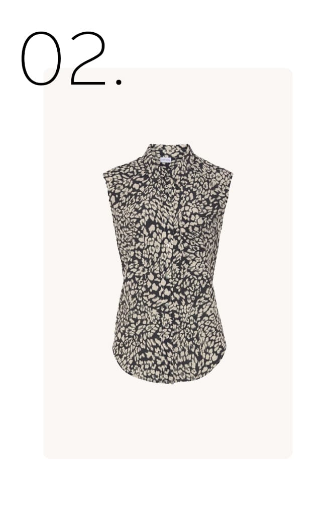 Luipaard print shirt