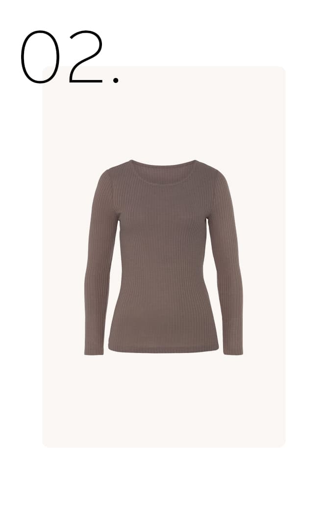 Mocha mousse shirt