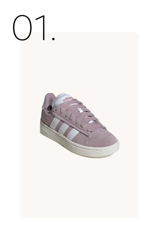 Pastelroze Adidas sneakers