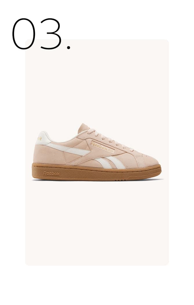 Pastelroze sneakers