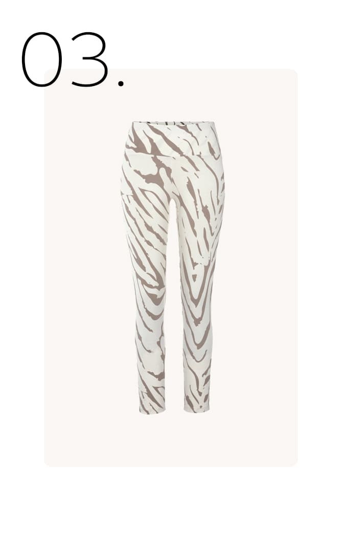 Broek met tijgerprint