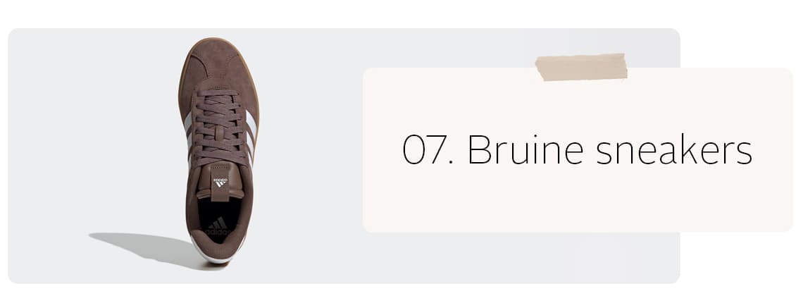 Bruine sneaker