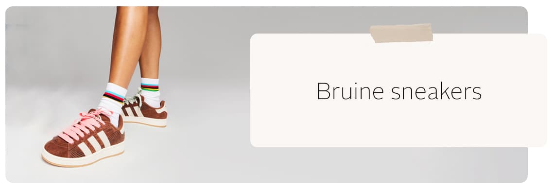 Bruine sneakers