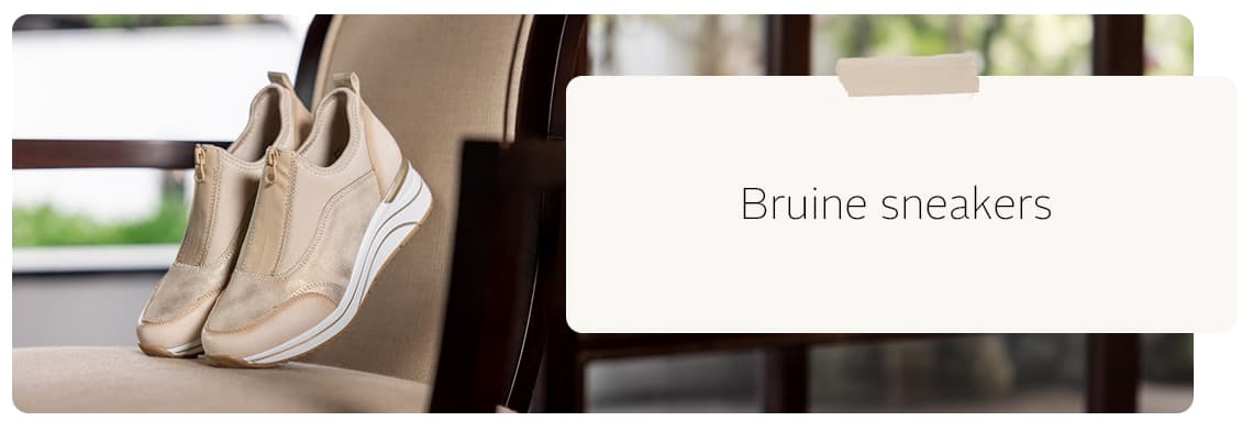 Bruine sneakers