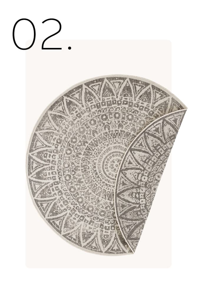 Buitenkleed rond