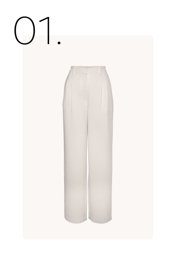 Witte pantalon