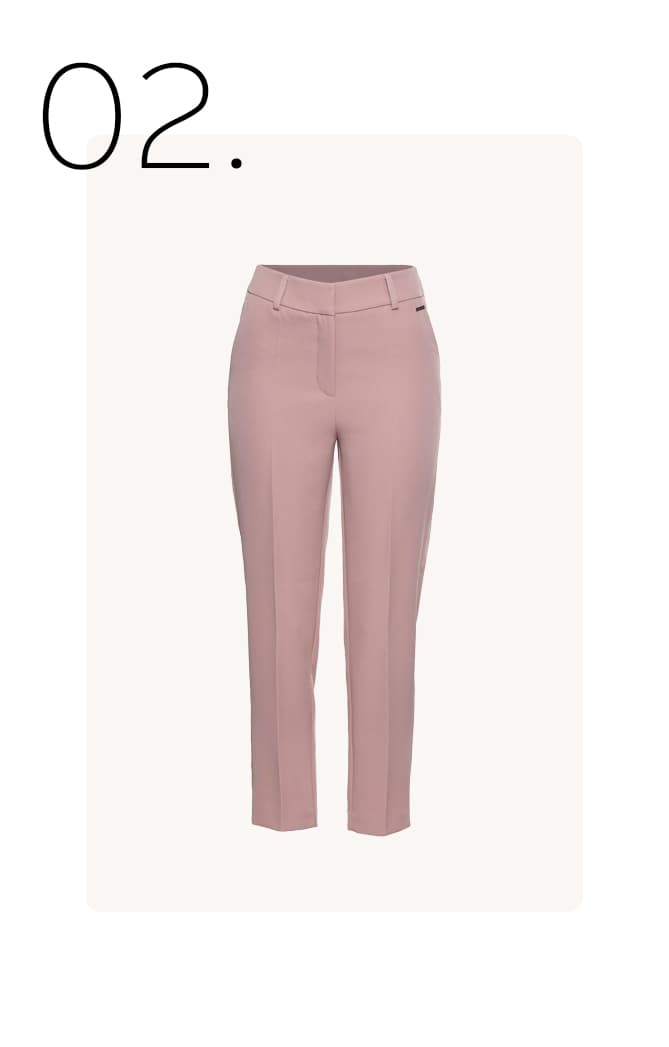 Roze pantalon