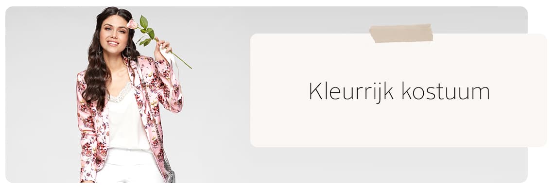 Kleurrijk kostuum