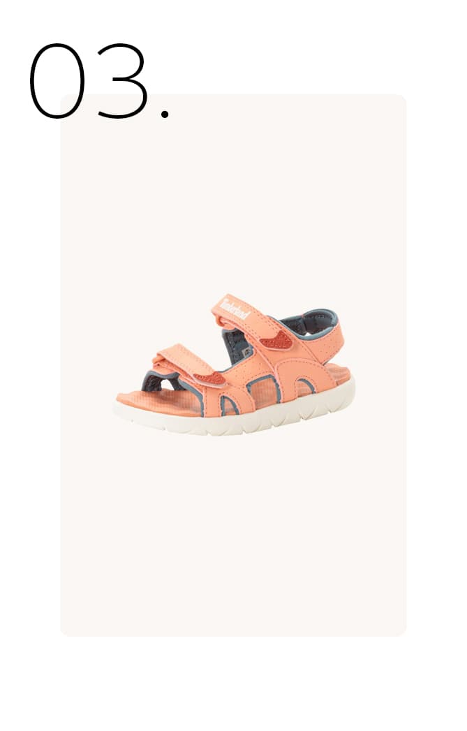 Oranje sandalen