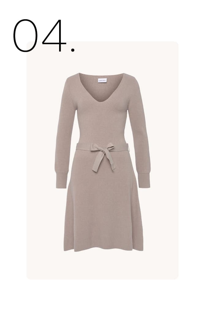 Casual-elegant gebreide jurk