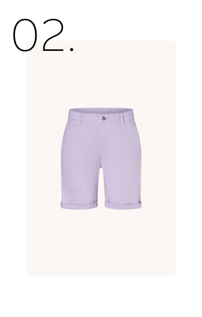 Oprolbare chino-short