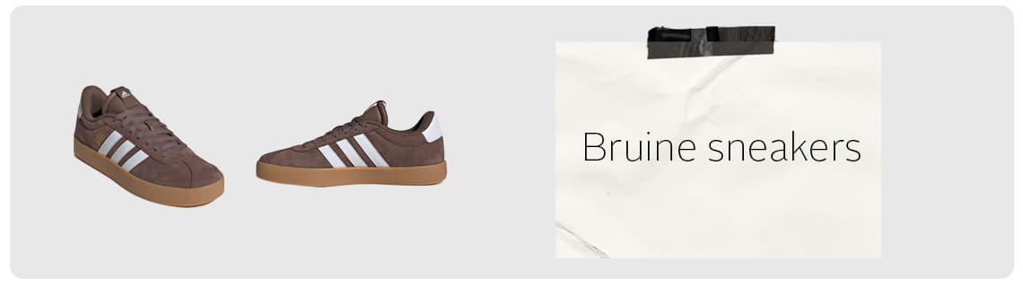 Bruine sneakers