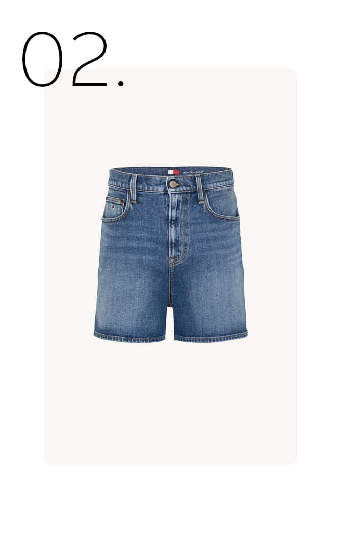 Jeans mom-short high-waist