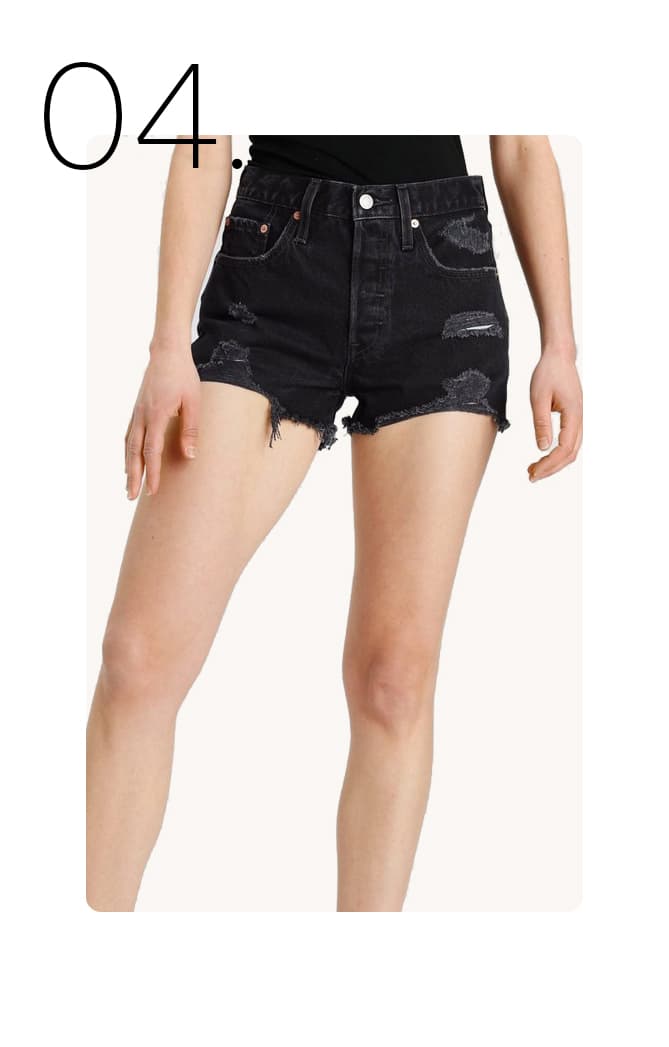 High waist shorts