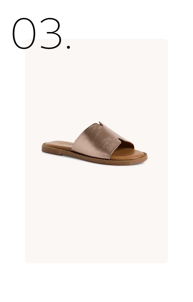 Slippers met brede bandage
