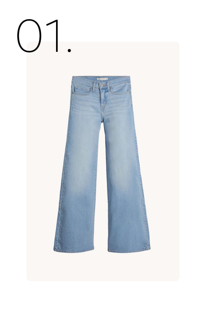 Wijde jeans