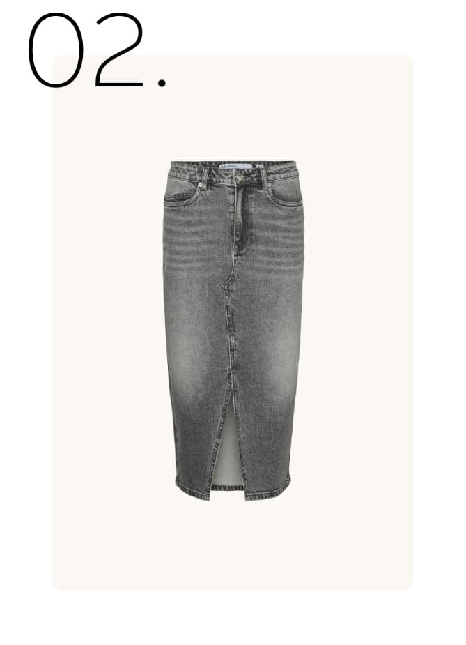 Denim maxirok