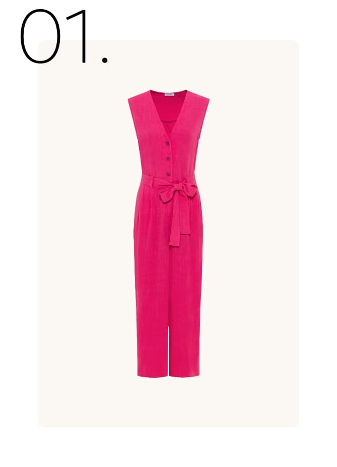 Zomerse jumpsuit met zakken
