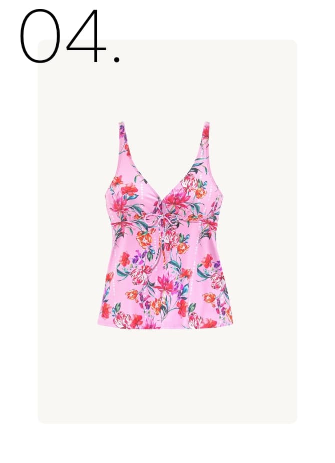 Tankini bloemenprint