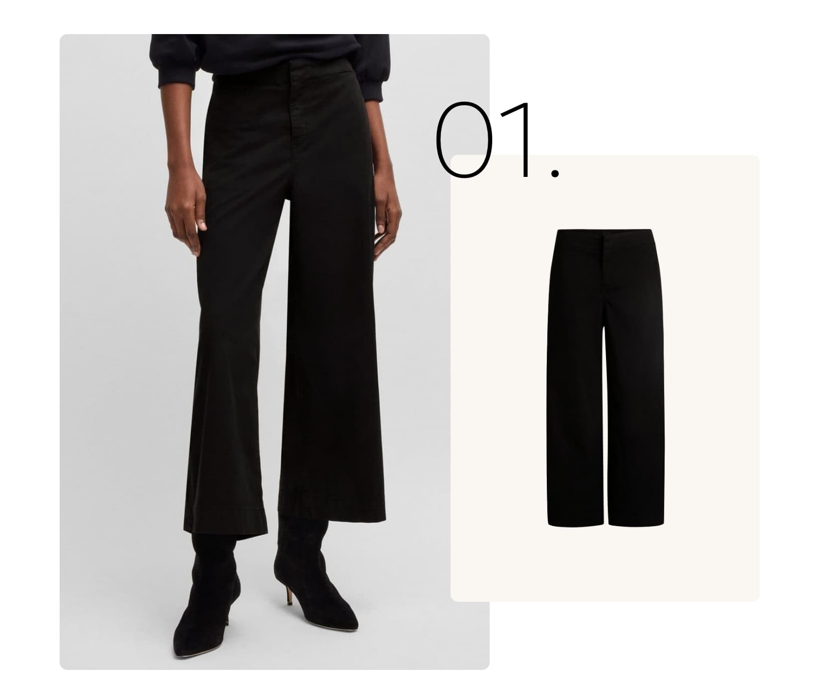 Culotte met laarzen