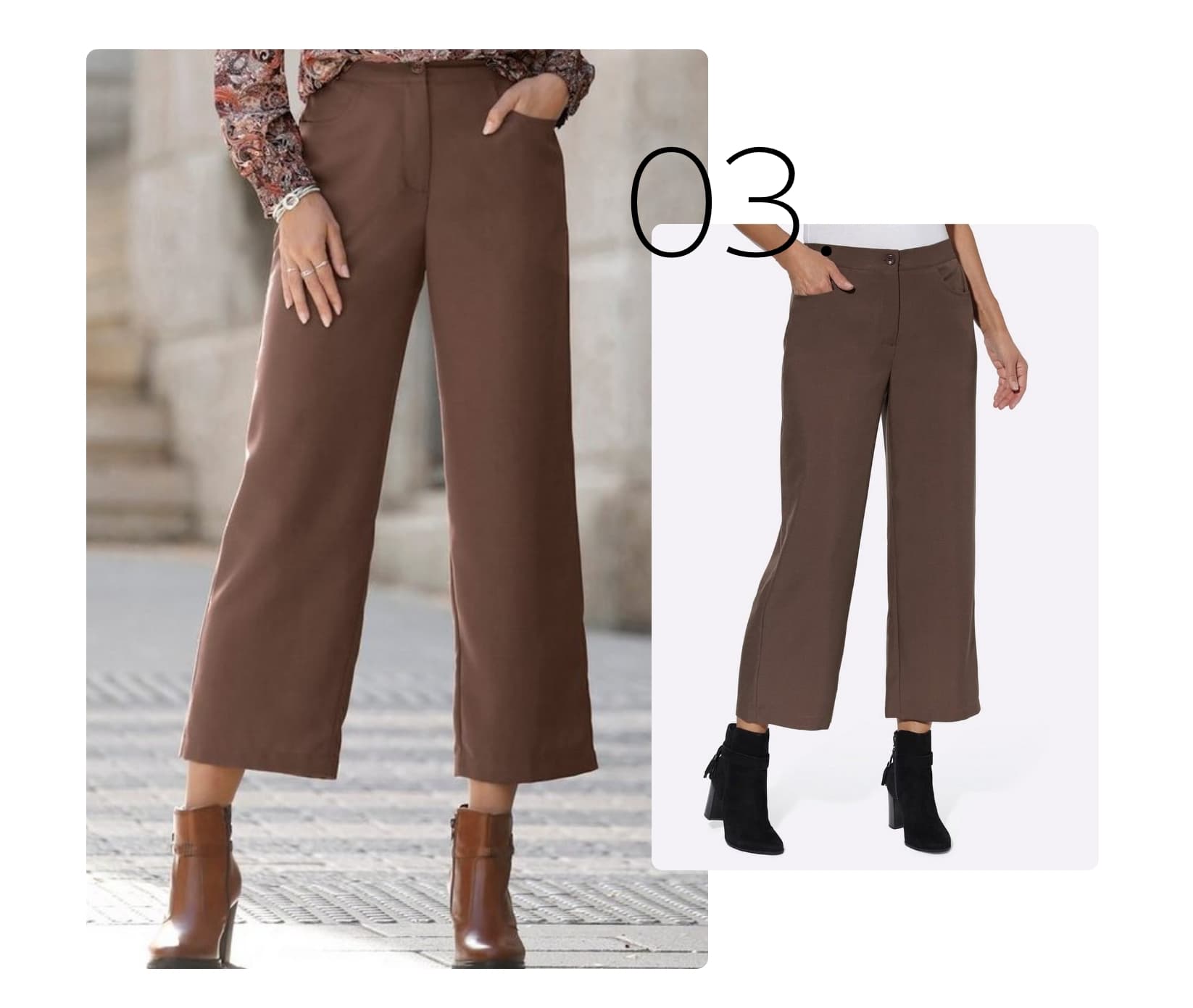 Culotte met laarzen