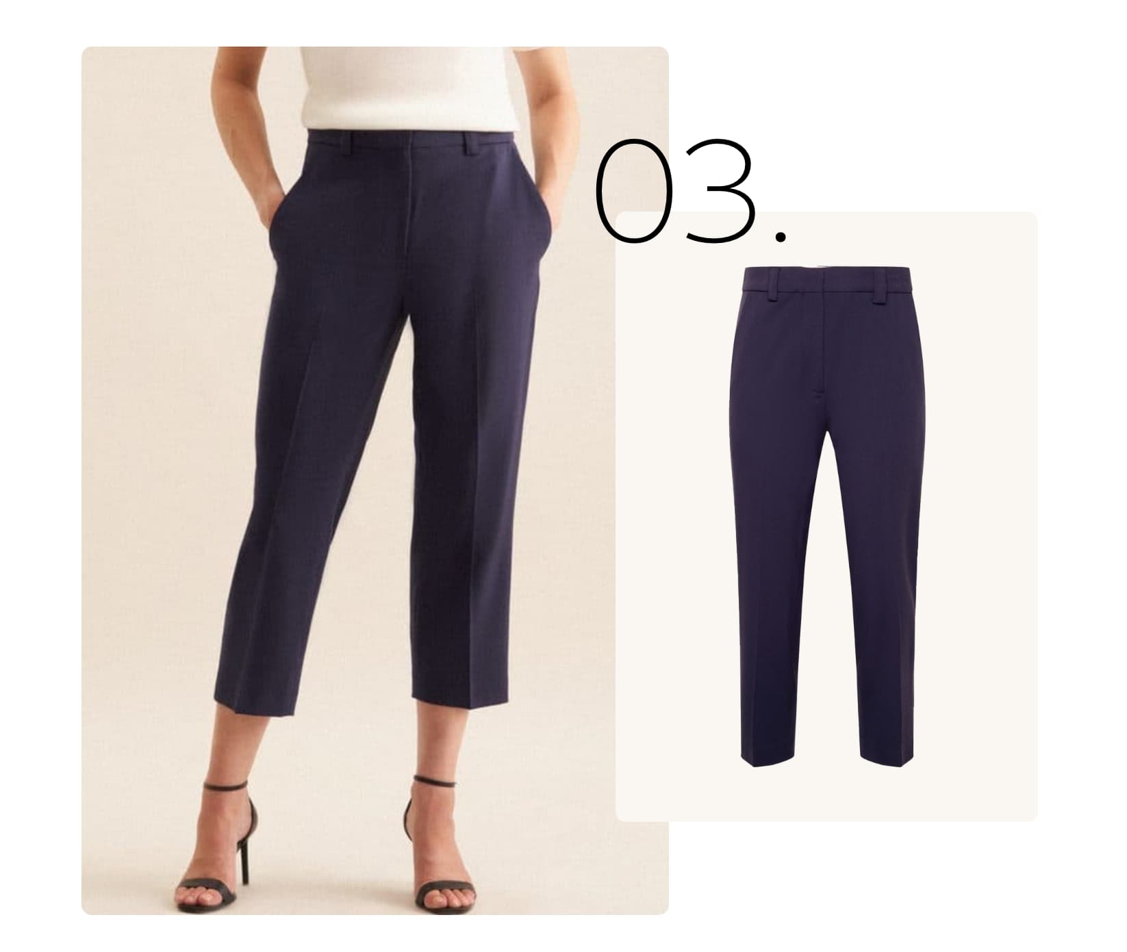 Culotte met hakken