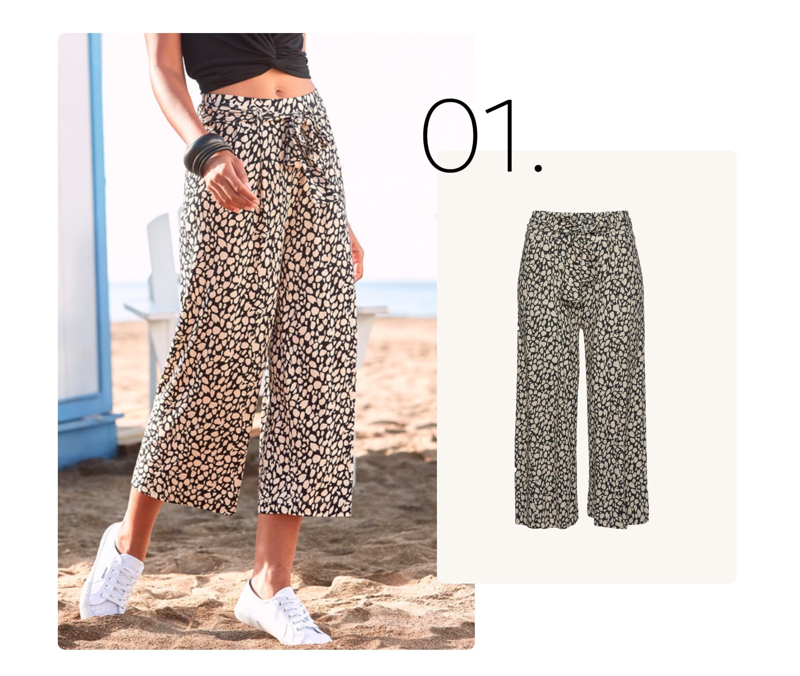 Culotte met sneaker