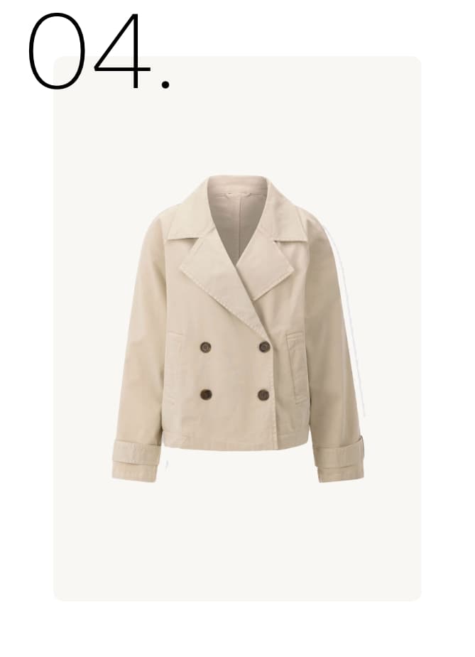 Trenchcoat kort