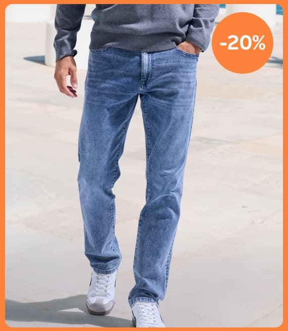 Korting op heren jeans